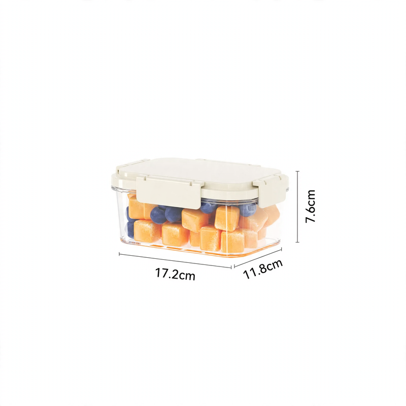 Fresh-keeping box with cooling element and drip tray