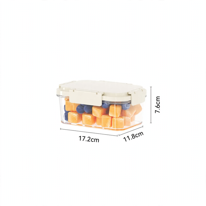 Fresh-keeping box with cooling element and drip tray