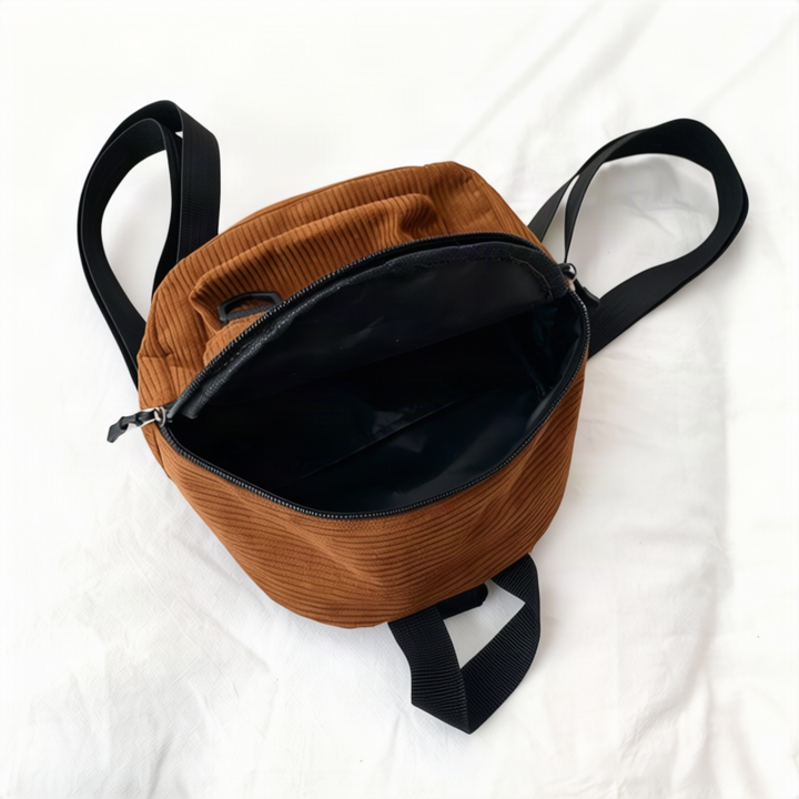 Mini backpack, cord, robust and theft-proof