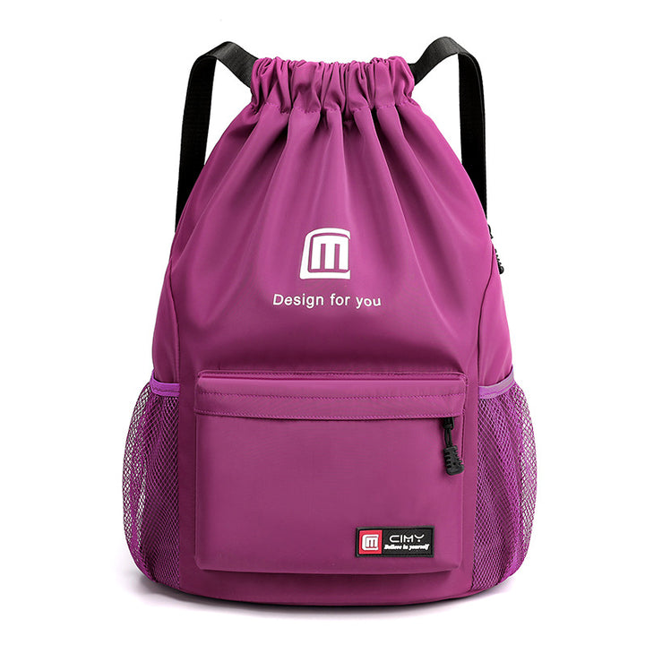 Nylon-Rucksack, 20–35 L, breathable, with drawstring