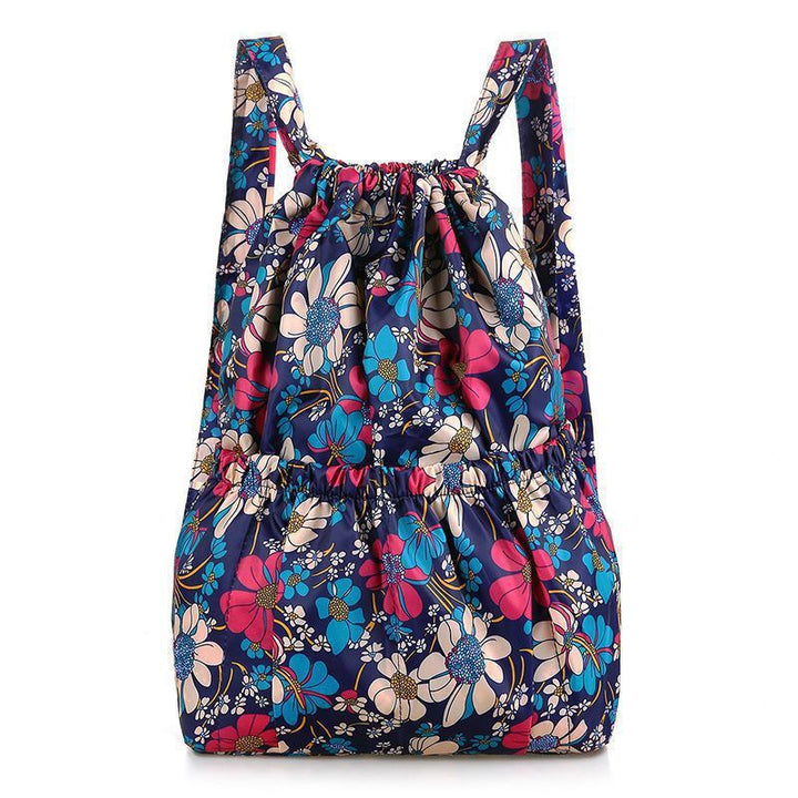 Women's backpack with print pattern, durable, large volume