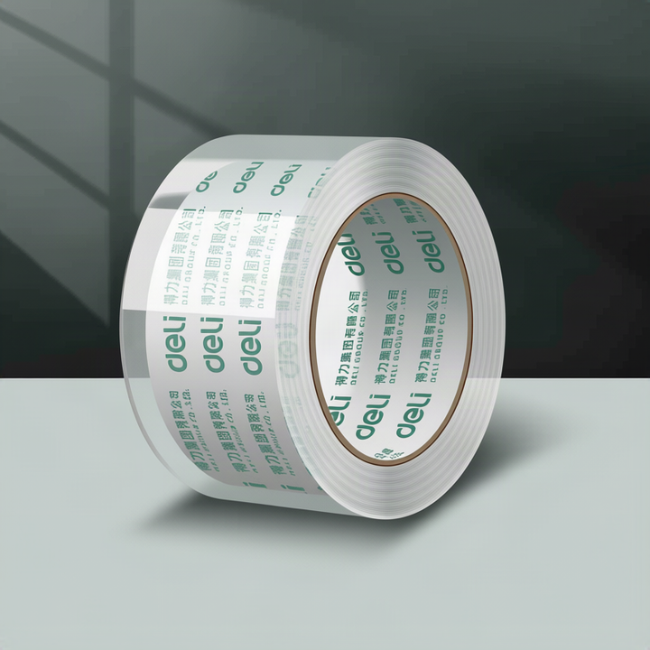 Transparent tape for packaging