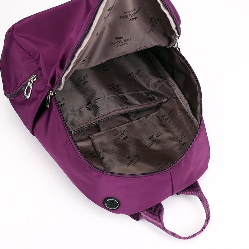 Backpack with drink compartment, nylon, back load balance