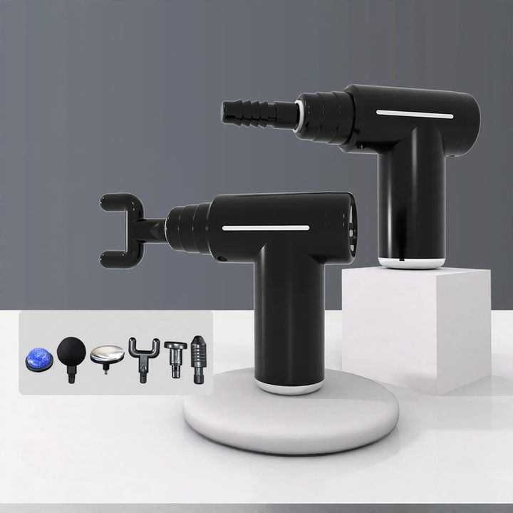 Massage gun with heat and cooling function