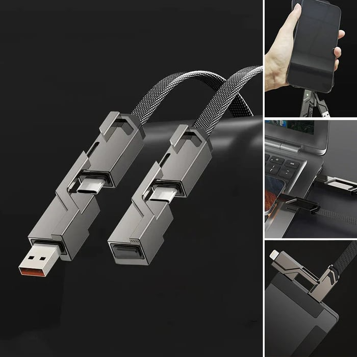 4-in-1 Anti-Tangle-Charger | Bowlift