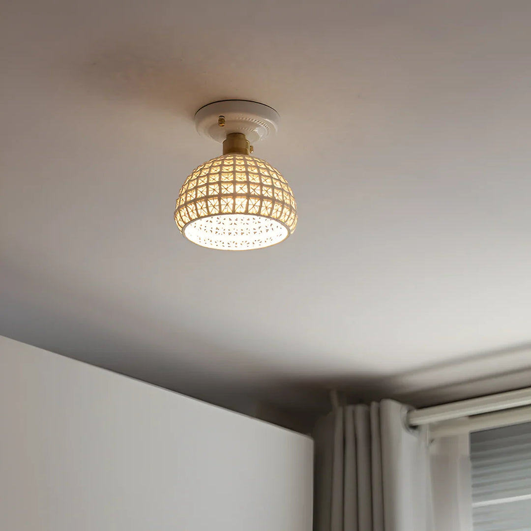 BowLift | Nordic Ceramic Ceiling Lamp