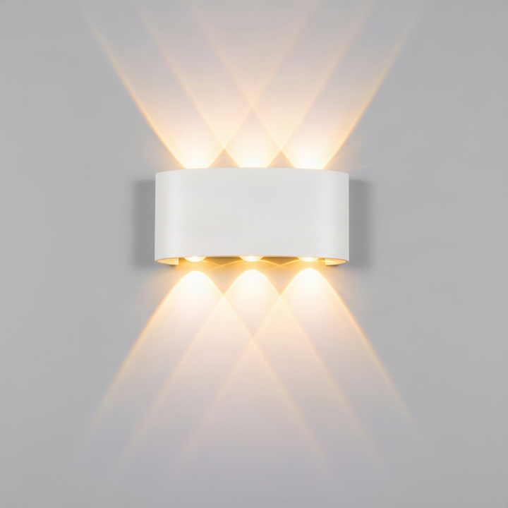 LED wall light, aluminum, waterproof