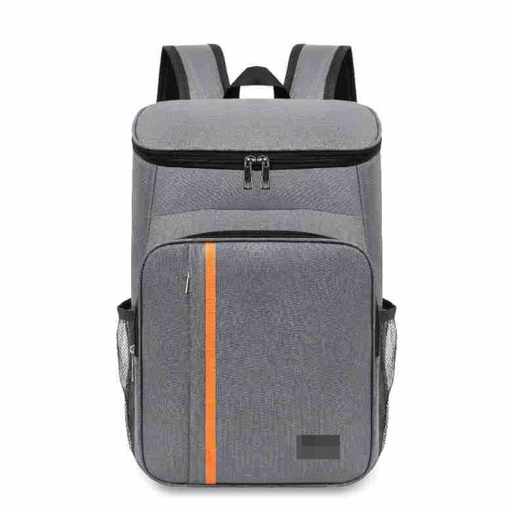 Insulated backpack with aluminum lining, portable