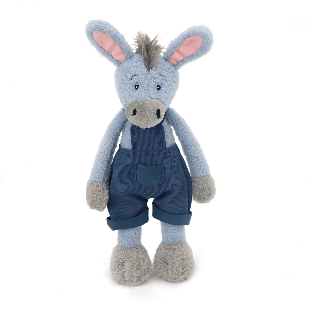 Plush Toy Donkey, 30 cm, Polyester Fiber