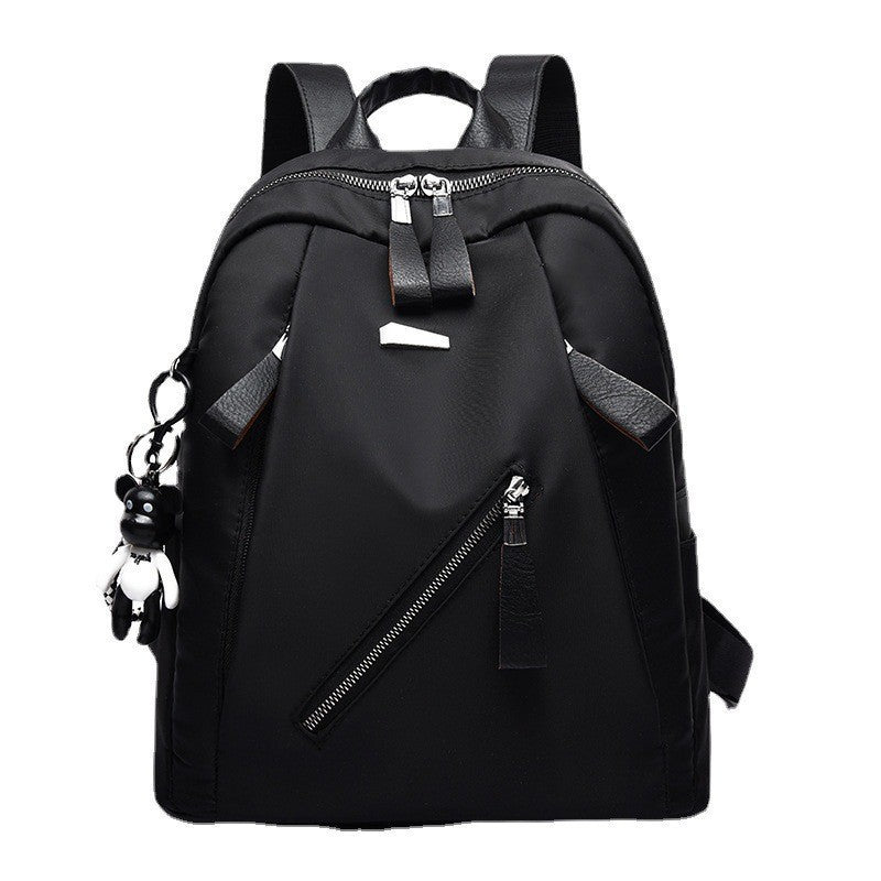 Women's backpack, nylon, back load distribution, timeless