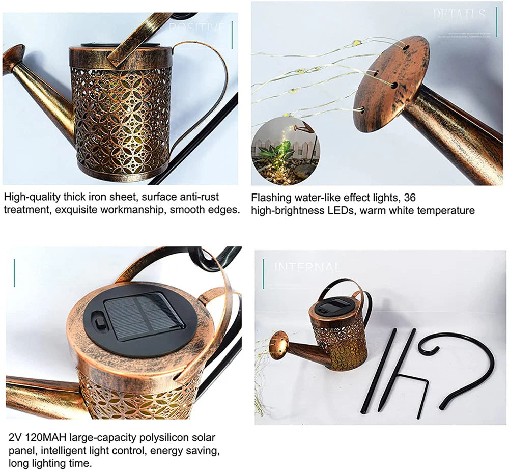 BowLift | Solar Watering Can Light