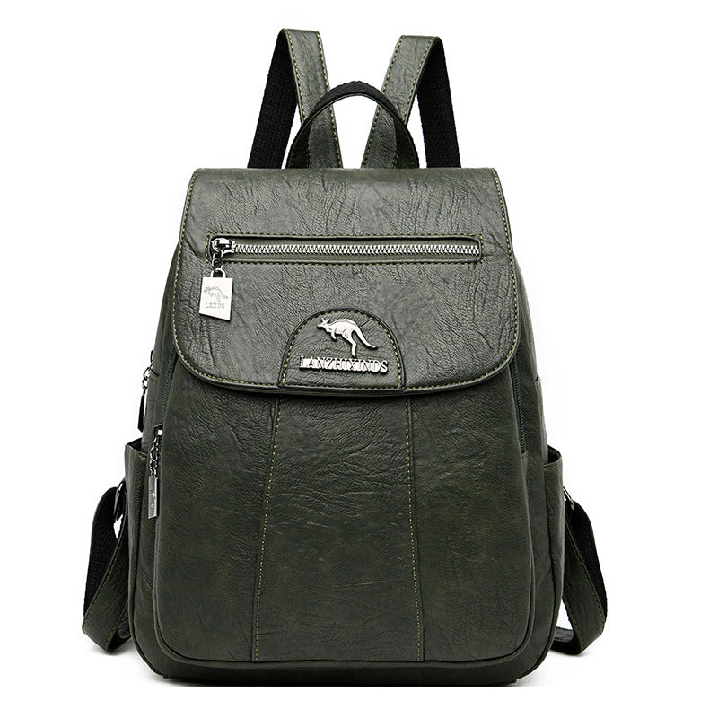 Women's Backpack, PU Leather, Vintage Style
