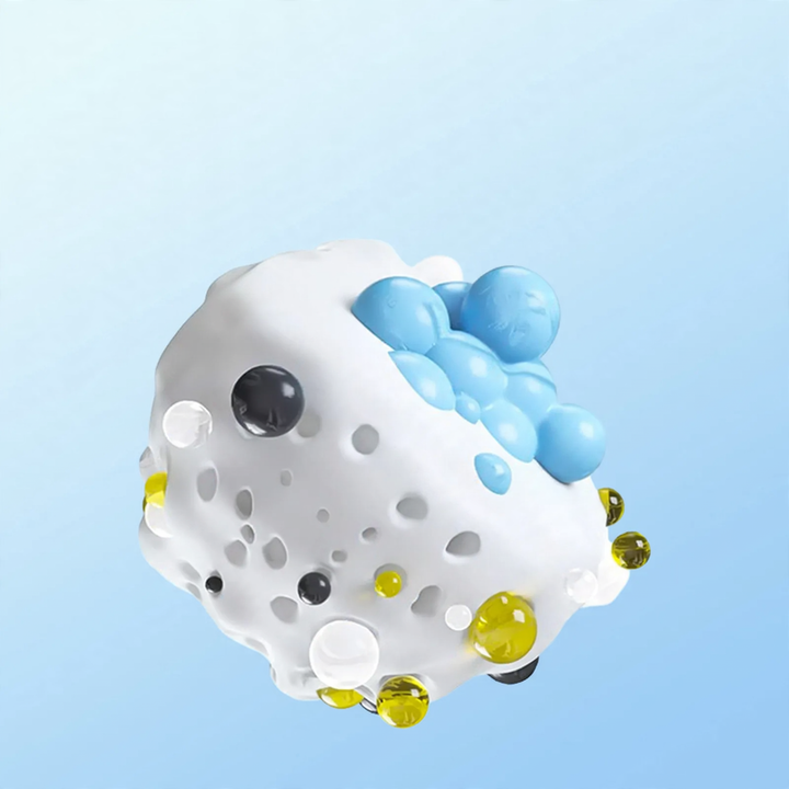 Cat litter deodorizing granules with sodium bicarbonate