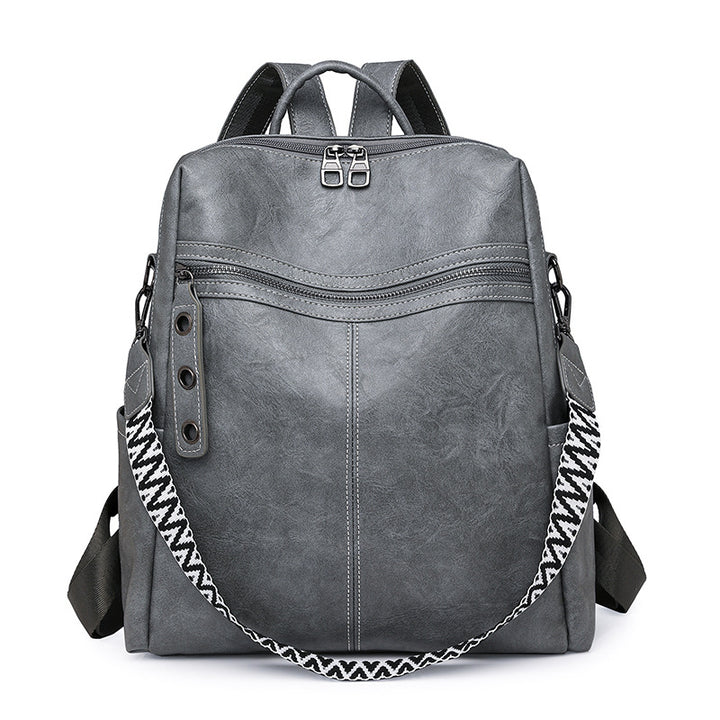 Backpack made of PU material, multiple carrying options