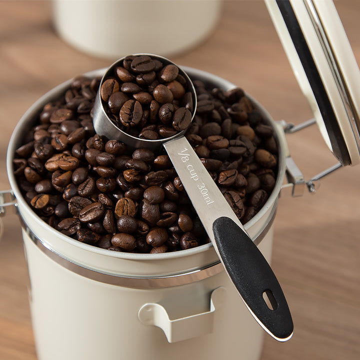 Stainless steel measuring spoon and cup set, 6-piece