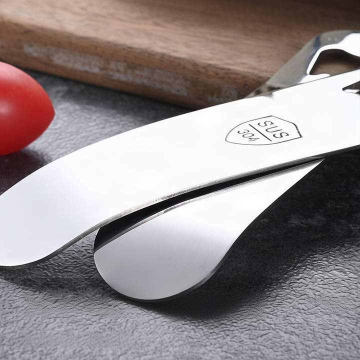 Stainless steel bottle opener, 13 cm