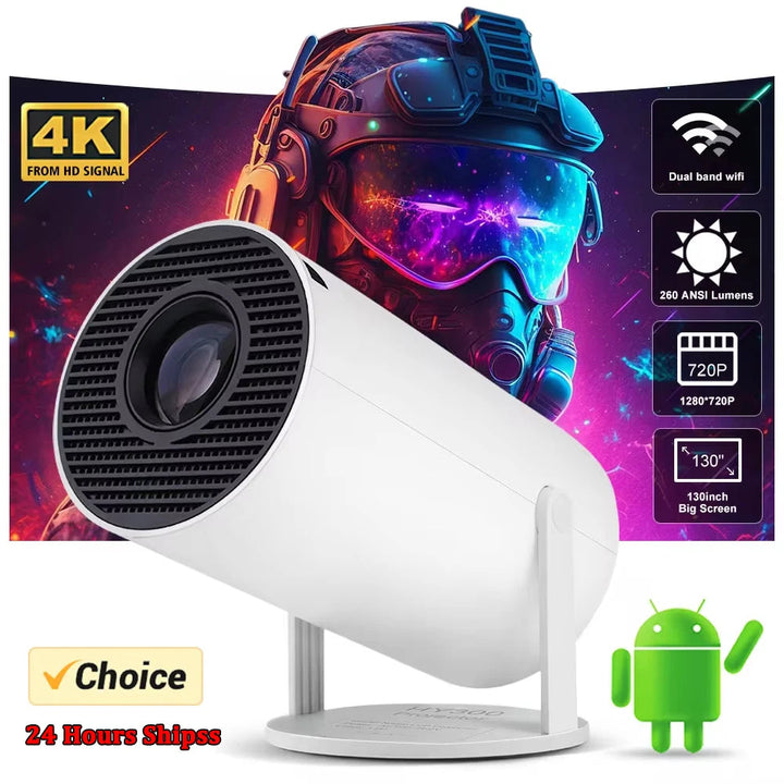 BowLift | Home Theater 4K Projector for Gaming and Outdoor Movies