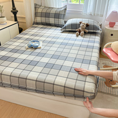 Cotton bed sheet with print, 100% cotton