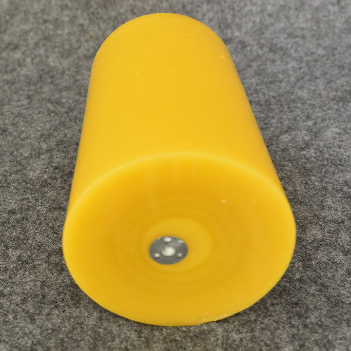Beeswax candle, pillar, 4×5 cm, handcrafted