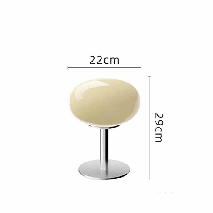 BowLift | DESIGNER GLASS TABLE LAMP - AMBIENT LED LAMP FOR BEDROOM AND STUDY