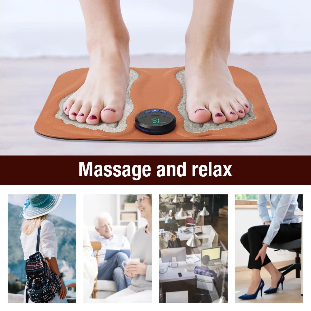 3D-Foot Massager Pad | Pain Relief for Tired Feet in Seconds – Convenient from Home | Bowlift