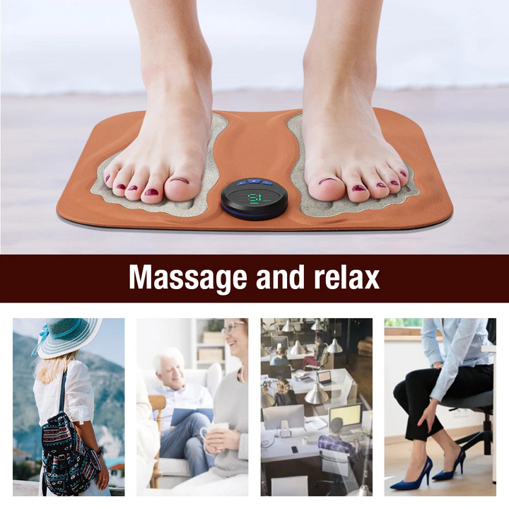 3D-Foot Massager Pad | Pain Relief for Tired Feet in Seconds – Convenient from Home | Bowlift