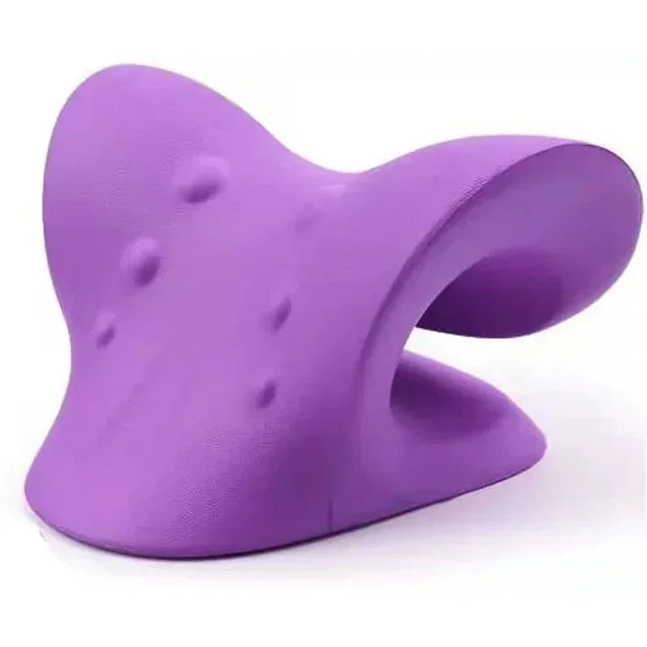 BowLift | Neck and Shoulder Stretch – Cervical Traction Pillow for Spinal Alignment and Massage