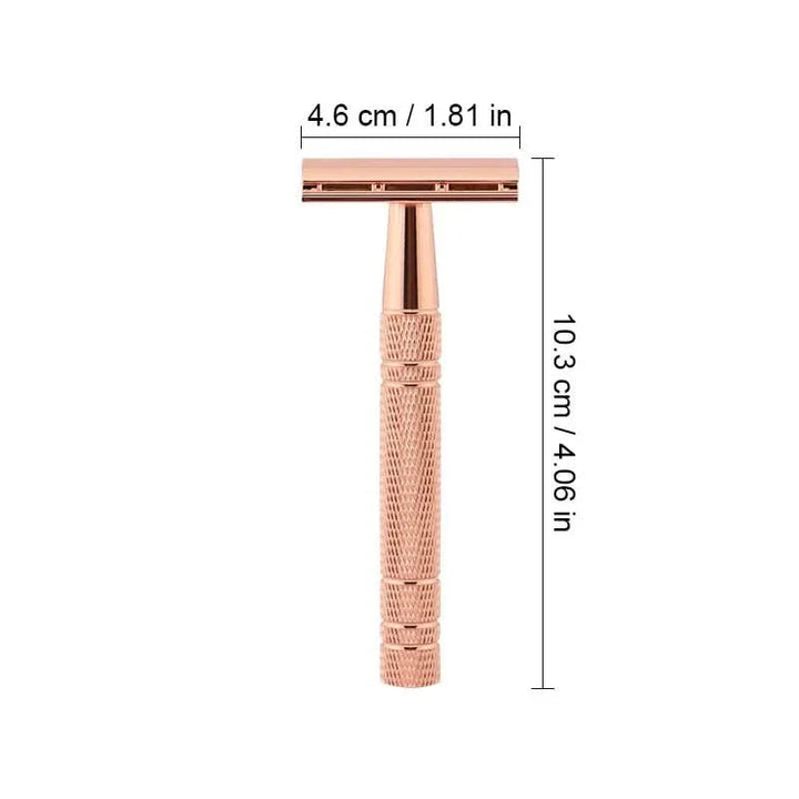 BowLift | 5-blade luxury razor in rose gold, silver, black & grey