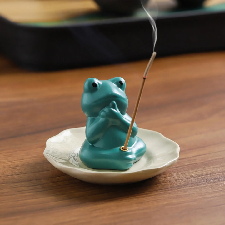 Frosch-Incense-Stick-Holder, cute