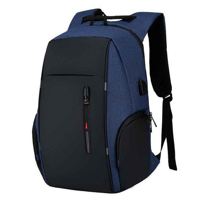 Business backpack with USB, 20–35 L, Oxford fabric