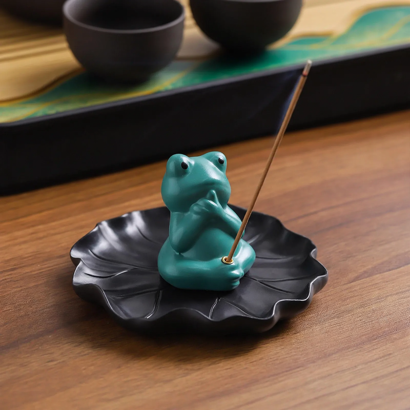 Frosch-Incense-Stick-Holder, cute