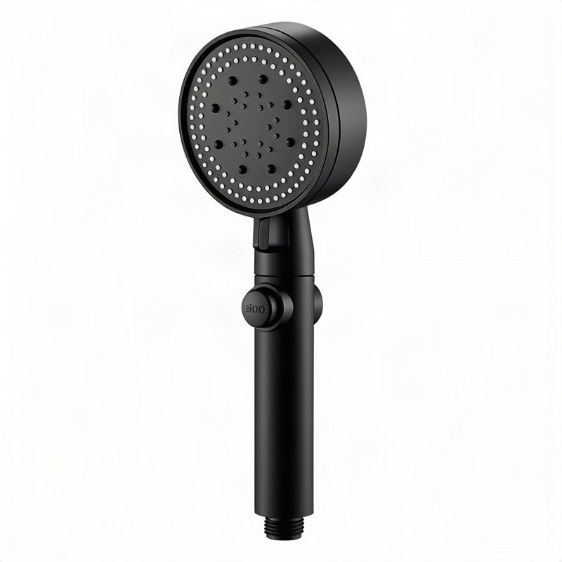 Shower head set with massage function and holder