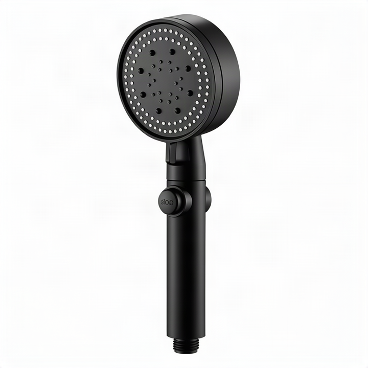 Shower head set with massage function and holder