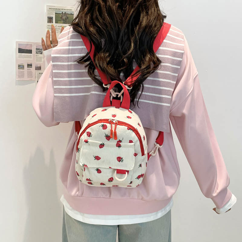 Cord-Backpack, cotton, durable