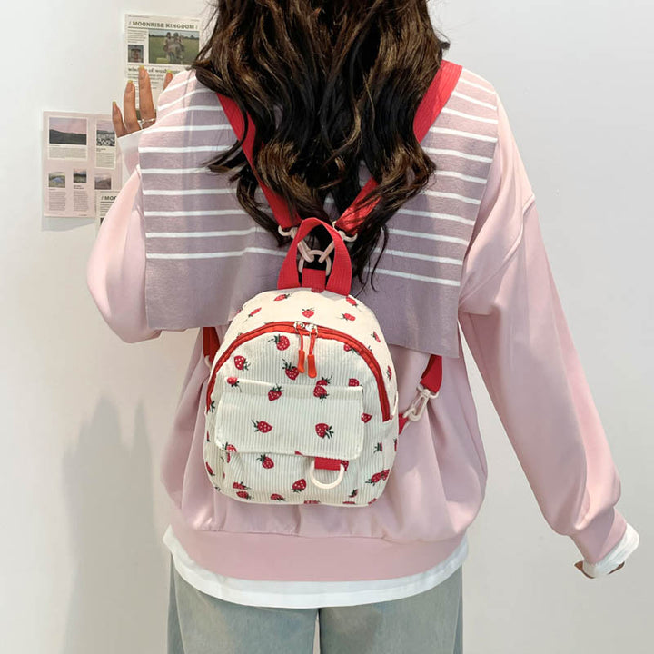 Cord-Backpack, cotton, durable