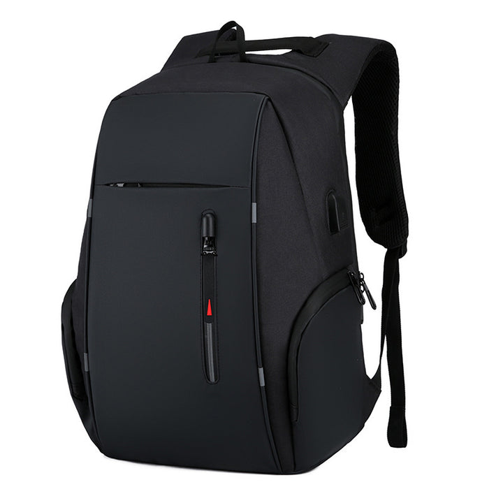 Business backpack with USB, 20–35 L, Oxford fabric