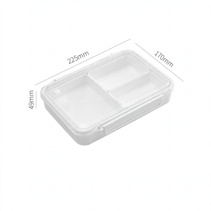 Bento Box, food grade, with compartments, microwave safe