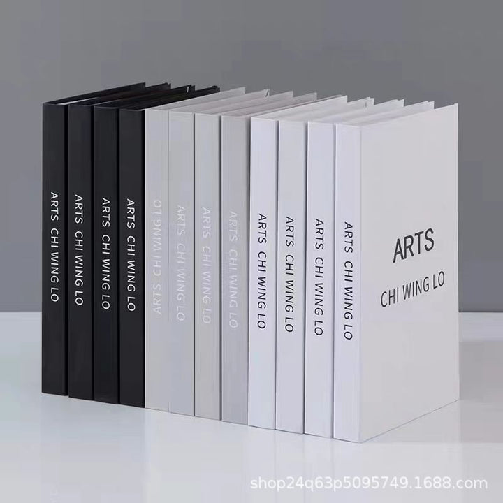 Decorative art book, Nordic-minimalist