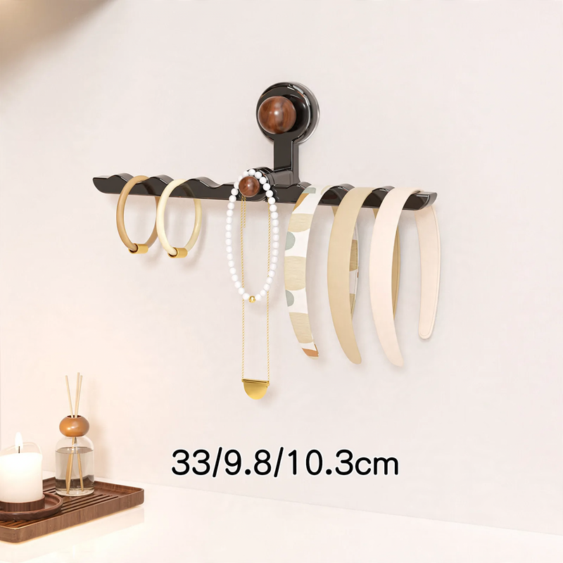 Wall-mounted hairpin organizer