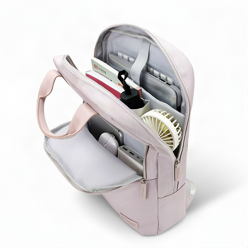 Backpack for laptops up to 16 inches, breathable