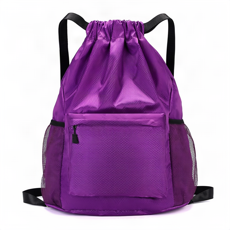 Drawstring backpack, 20–35 L, Polyester