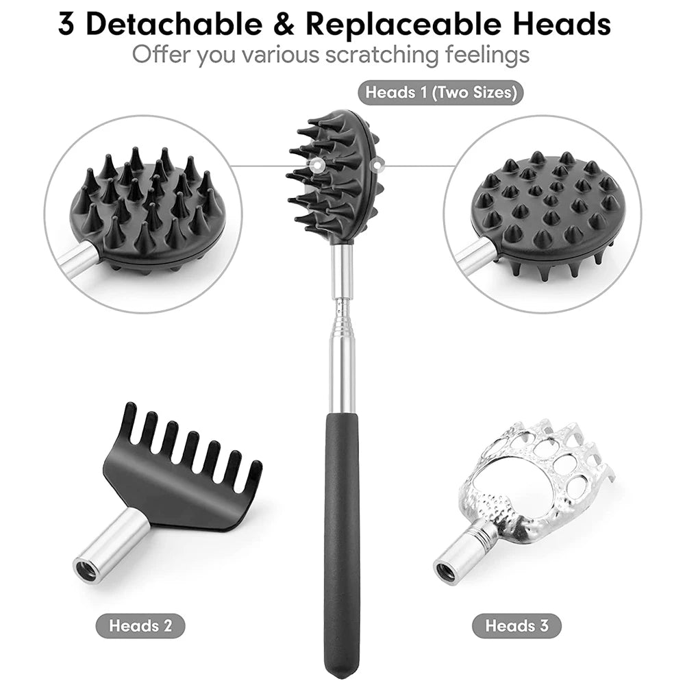 BowLift | 3Pcs Telescopic Back Scratcher