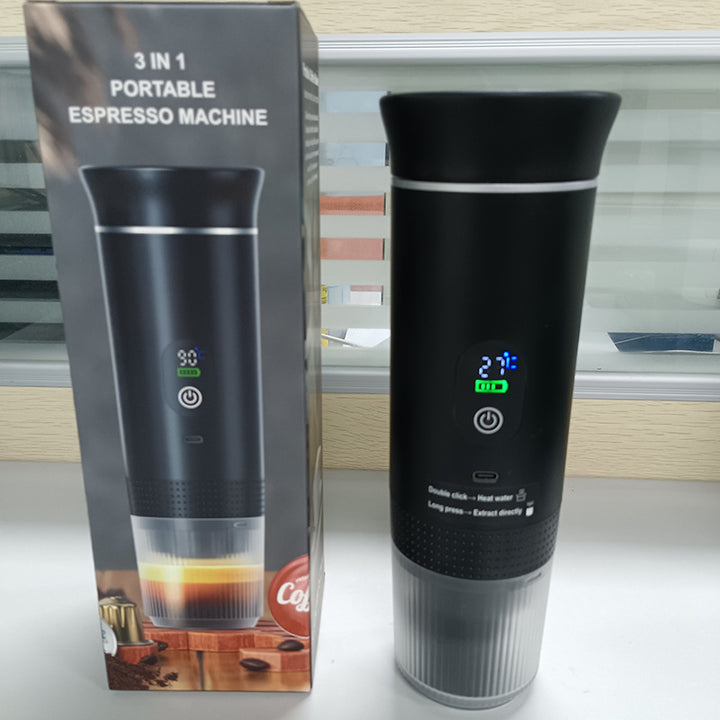 Portable electric coffee grinder