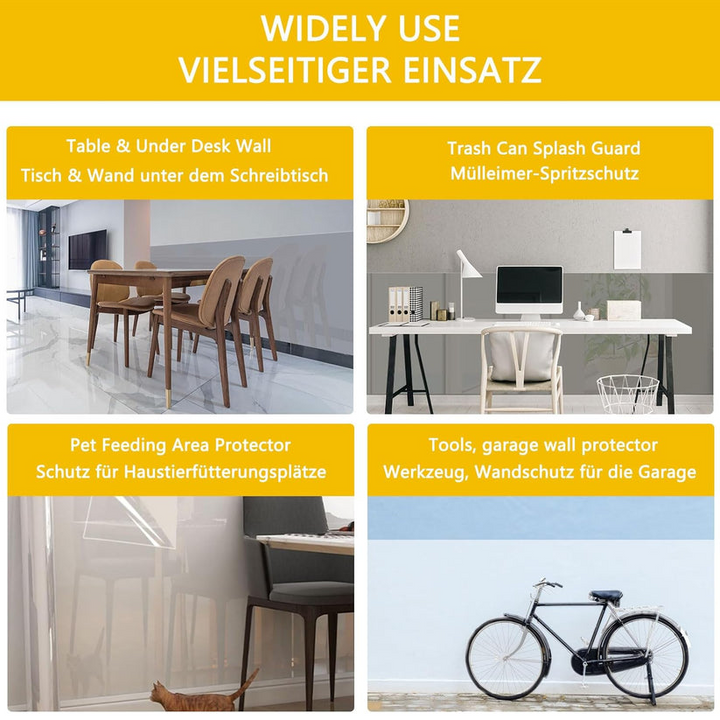 Electrostatic Wall Stickers | Say goodbye to scrapes and scratches | Bowlift