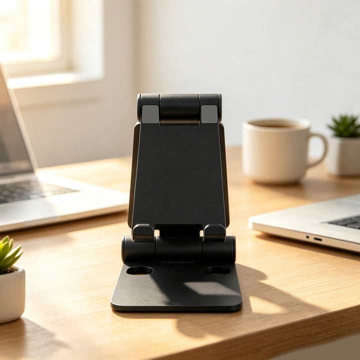 Handy holder tripod with height adjustment