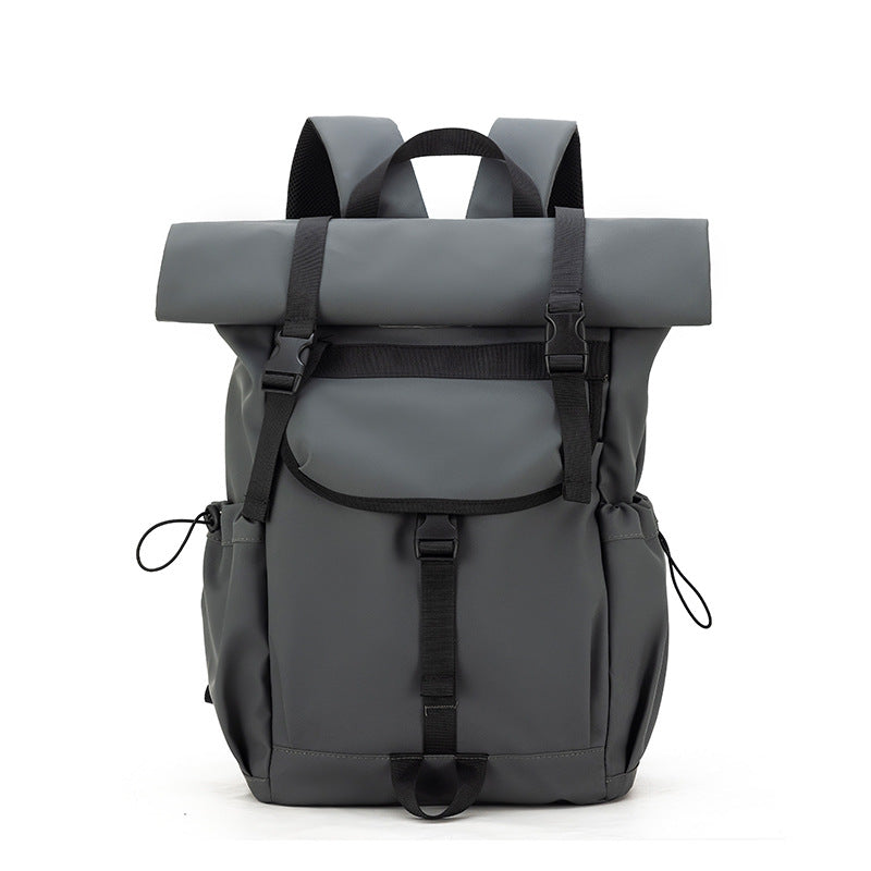 Double shoulder backpack with roll closure, 20-35 L