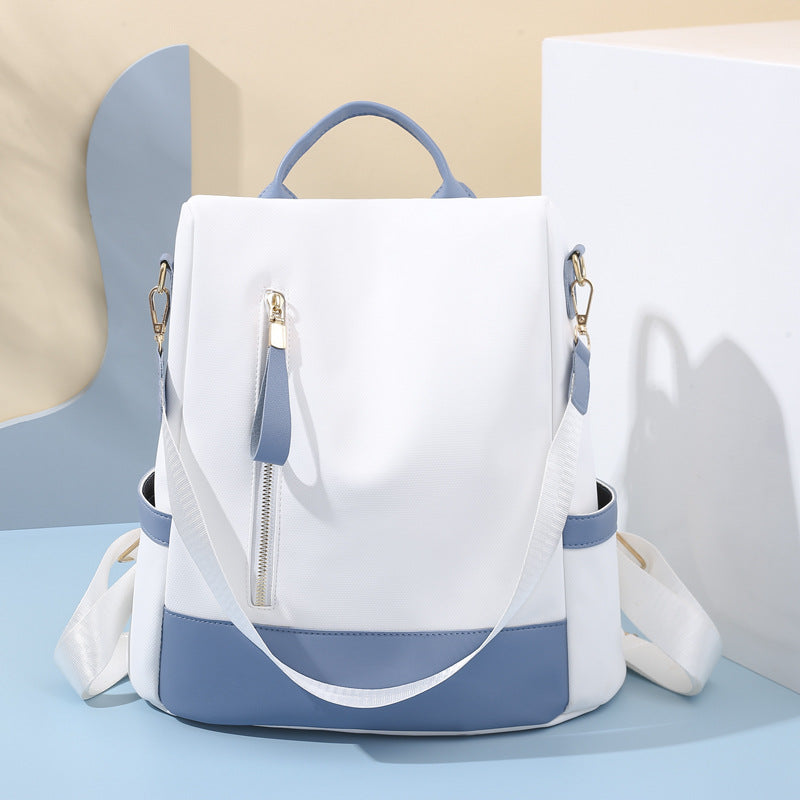 Women's backpack made of PU, waterproof and theft-proof