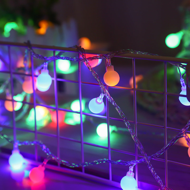 LED string lights with button cell battery, 1–3 m