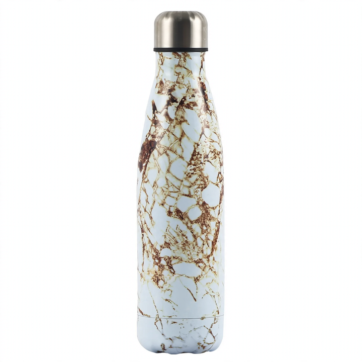 Insulated stainless steel drinking bottle, 500 ml