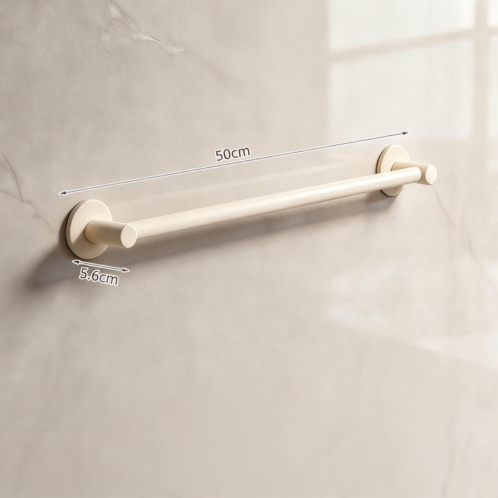 Wall-mounted bathroom slipper rack without drilling